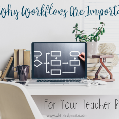 Why Workflows Are Important For Your Teacher Biz!